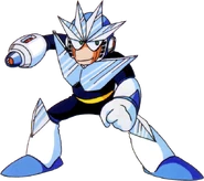 Gemini Man's artwork of Mega Man 3.
