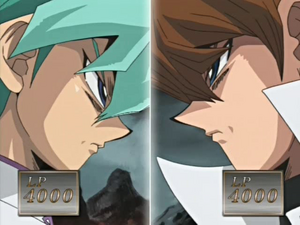 Noah Kaiba vs Seto Kaiba.