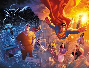 Superman Vol 6 1 Textless Wraparound Cover