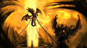 Gaul performs a ritual on Cynder before corrupting her.