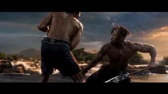 BLACK PANTHER (2018) Killmonger Final Battle [HD] Michael B. Jordan 