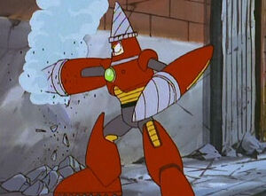 Drill Man in the cartoon show