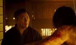 Raizo vs Ozunu. Final fighting scene. Ninja Assassin 2009 