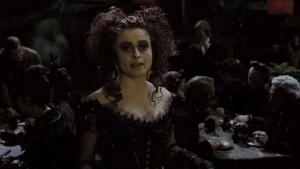 Mrs. Lovett noticing Lucy Barker again.