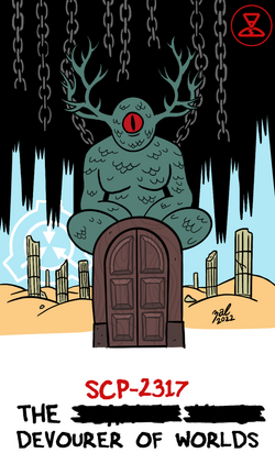 Tales From The Foundation, SCP Comics Vol 12: SCP-2317 A Door to Another  World by Dr. Bob