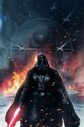 Wallpaper of Darth Vader.