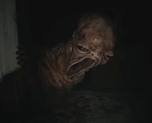 The first encounter with the Baby in the hallway.