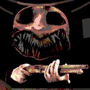 Dealer after getting shot for the first time