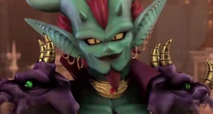 Fractos's evil grin.