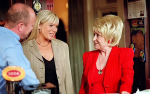 Phil attempts to defuse the longstanding feud between Sharon and Peggy in 2001.