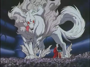 Sesshomaru Dog Demon form