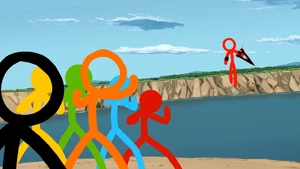 The Fighting Stick Figures join the Second Coming.