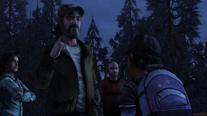 Kenny is back, reuniting with Clementine.