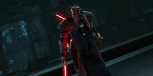 Savage killed by Darth Sidious.