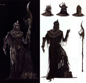 Concept art of the Skeleton Lords.