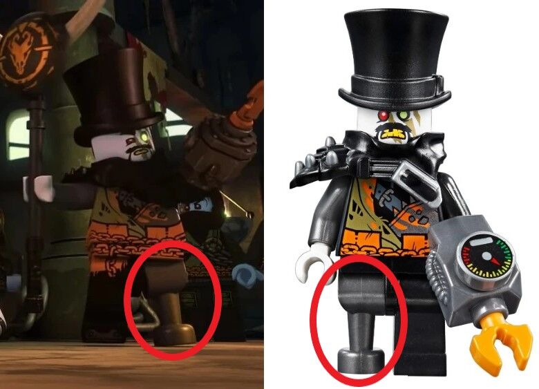 Lego ninjago iron baron minifigure sales