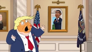 Donald Trump expresses his hatred for Obama.