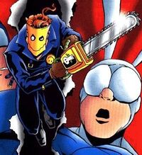 Chainsaw-vigilante