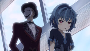 Kohina with her father, Kagetane Hiruko.