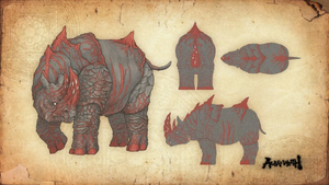 Concept art of Gohma Charger.