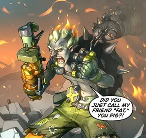 Junkrat's evil stare.