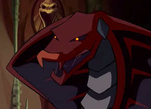 Lord Darkar in his cobra's form.