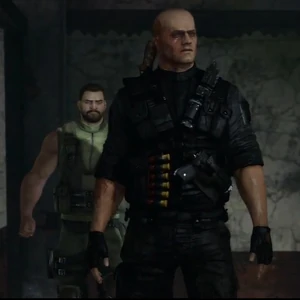 Zoran Lazarević and his lieutenant, Draza.