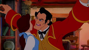 Gaston revealing to Belle he wants her as his wife.