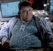 Dennis Nedry - Jurassic Park's original cracker, and representor of gluttony. As the only exception to John Hammond's "spare no expence" philosophy, Nedry was quick to take the treason money and driving into the dilophosaur's mouth. Remember to say the magic word, people. And don't get cheap on people like him.