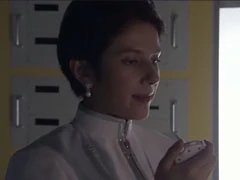 Ulsland with her watch.