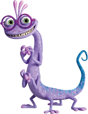 Pixar - Randall's on the run! Find him in the Monsters, Inc. door vault  before he gets away!