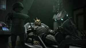 Savage getting his arm replaced.