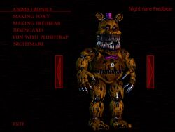 Fredbear supreme nightmare