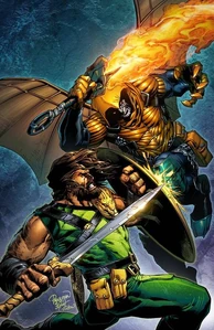 Phil Urich (Hobgoblin) fights Hercules