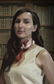 Caroline, the human whose mind GLaDOS was based from.