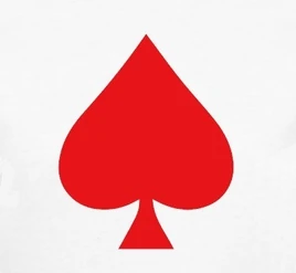 Red spade logo