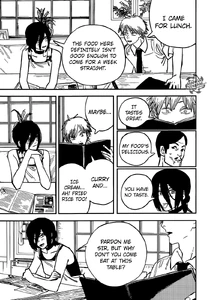 Denji meeting up with Reze at the place she works at.