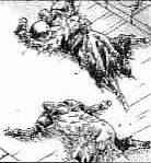 Roartz's and Arcard's demise in Fire Emblem: The Champion's Sword.