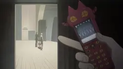 Shalnark controlling an auditioneer with his phone