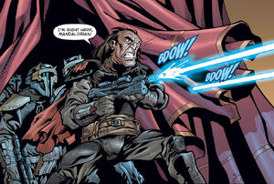 Tor suprises Jango from the curtains.jpg (304 KB) Emerging from the curtain.