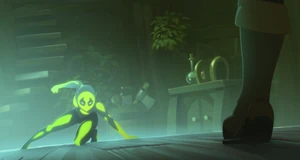 Toxine and eva.png (290 KB) Toxine arrives Eva's house and attacking her.