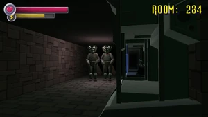 Two Unknown Specimen 2 chasing after the player.