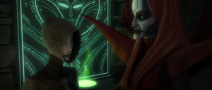 She explained to Talzin what had happened with Opress.