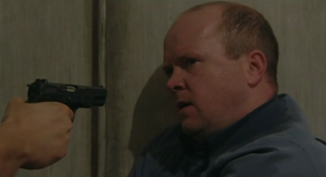 Phil finds out that Dan had unloaded the gun and has tricked him into swallowing his pride in an act of humiliation, thus granting his arch-nemesis victory in the process (2001).