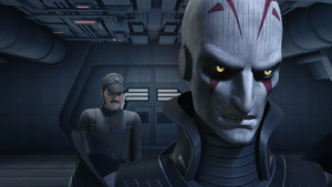 The Grand Inquisitor informed that they are tracking the Ghost through hyperspace.