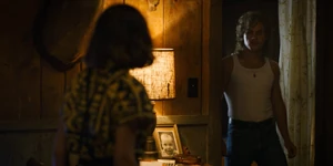 Billy revealing himself to El in her own mind after she finds the Mind Flayer's location in his mind.