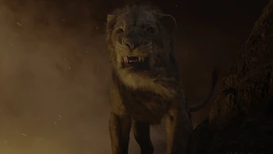 "This is MY kingdom! MY destiny!" Scar’s villainous breakdown, foolishly refusing to give up when Simba gave him the chance to leave and live