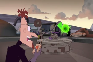 2nd Doof preparing to start his invasion on the original Tri-State Area.