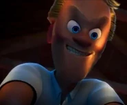 Phillip's evil smile as he tries to choke Alex to death.