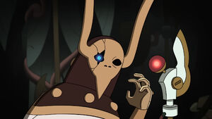 Belos upon having his mask damaged by Luz.